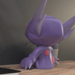 302. Sableye - Basic & Ornamental - Pokemon 3d model