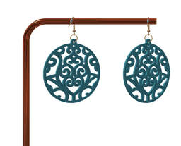 Cute keychain / earrings 3d model