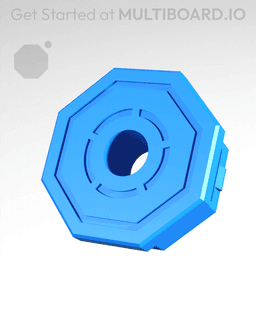 Heat Set Insert Snap - M5 Short 3d model