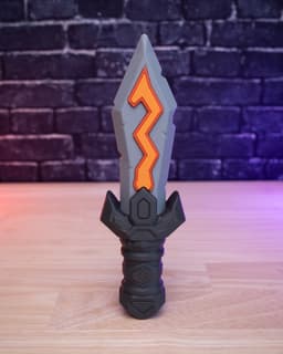Emberfang - Dagger Prop Kit | No Supports, No AMS, No Glue 3d model