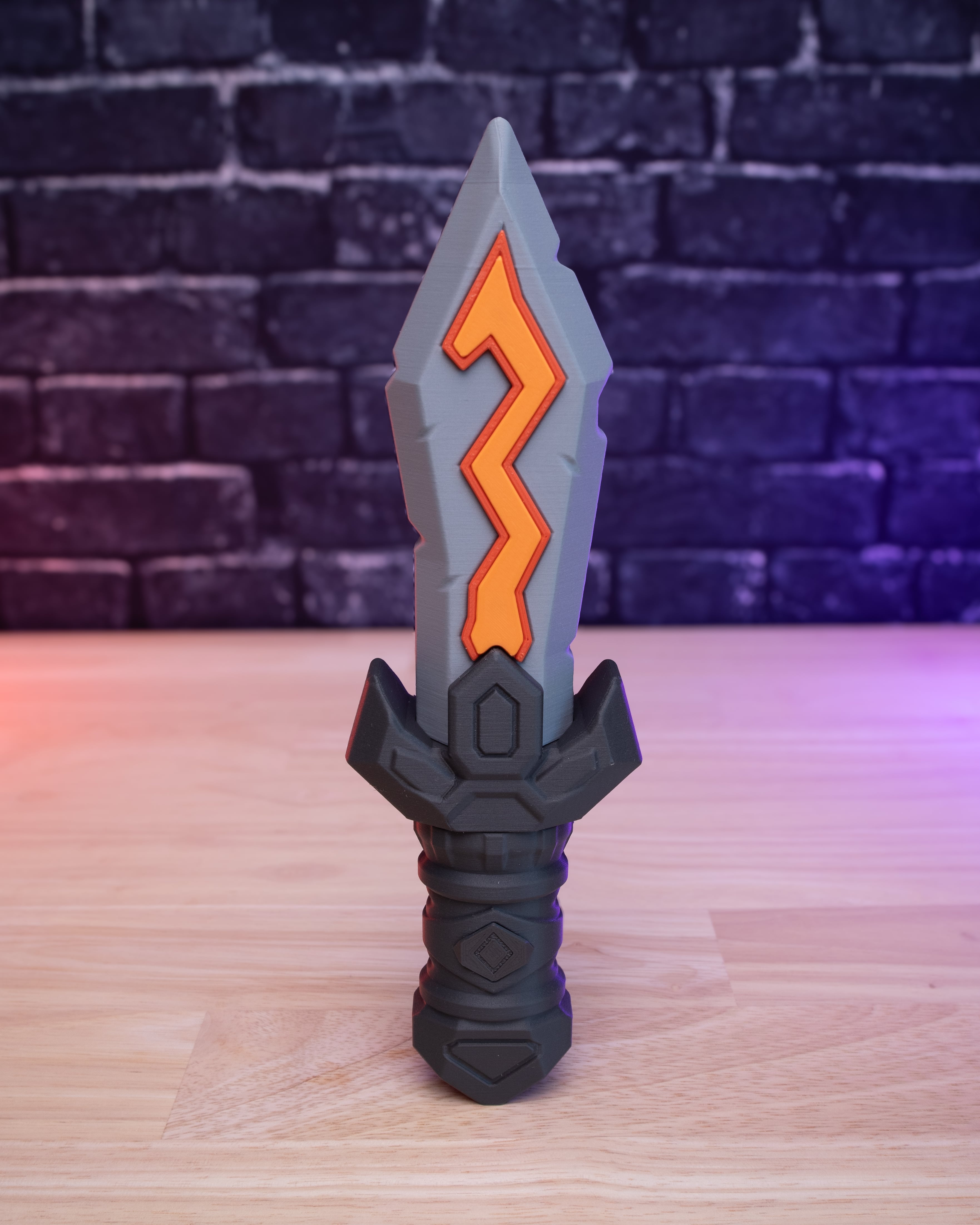 Emberfang - Dagger Prop Kit | No Supports, No AMS, No Glue 3d model