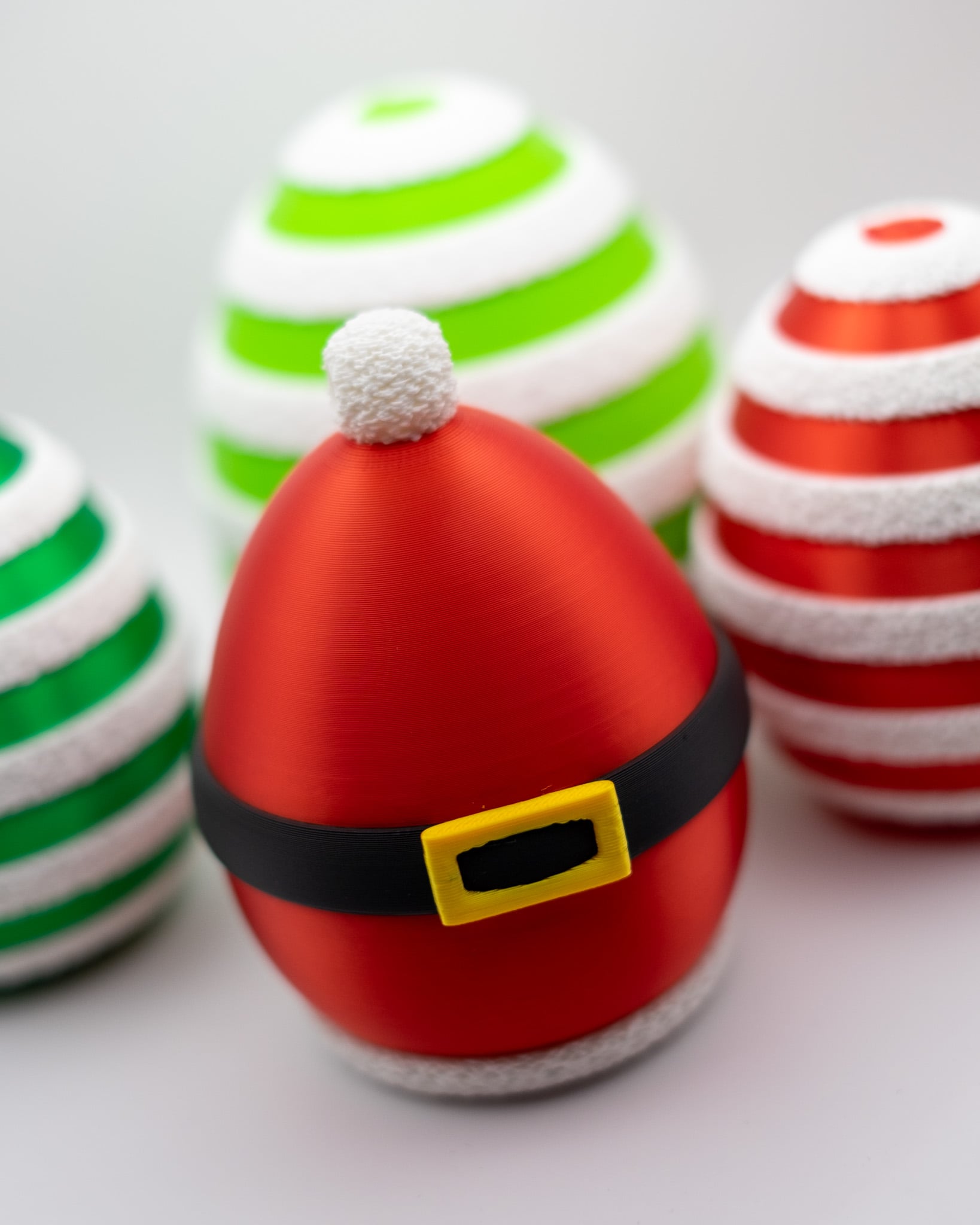 Santa's Fuzzy Egg 3d model