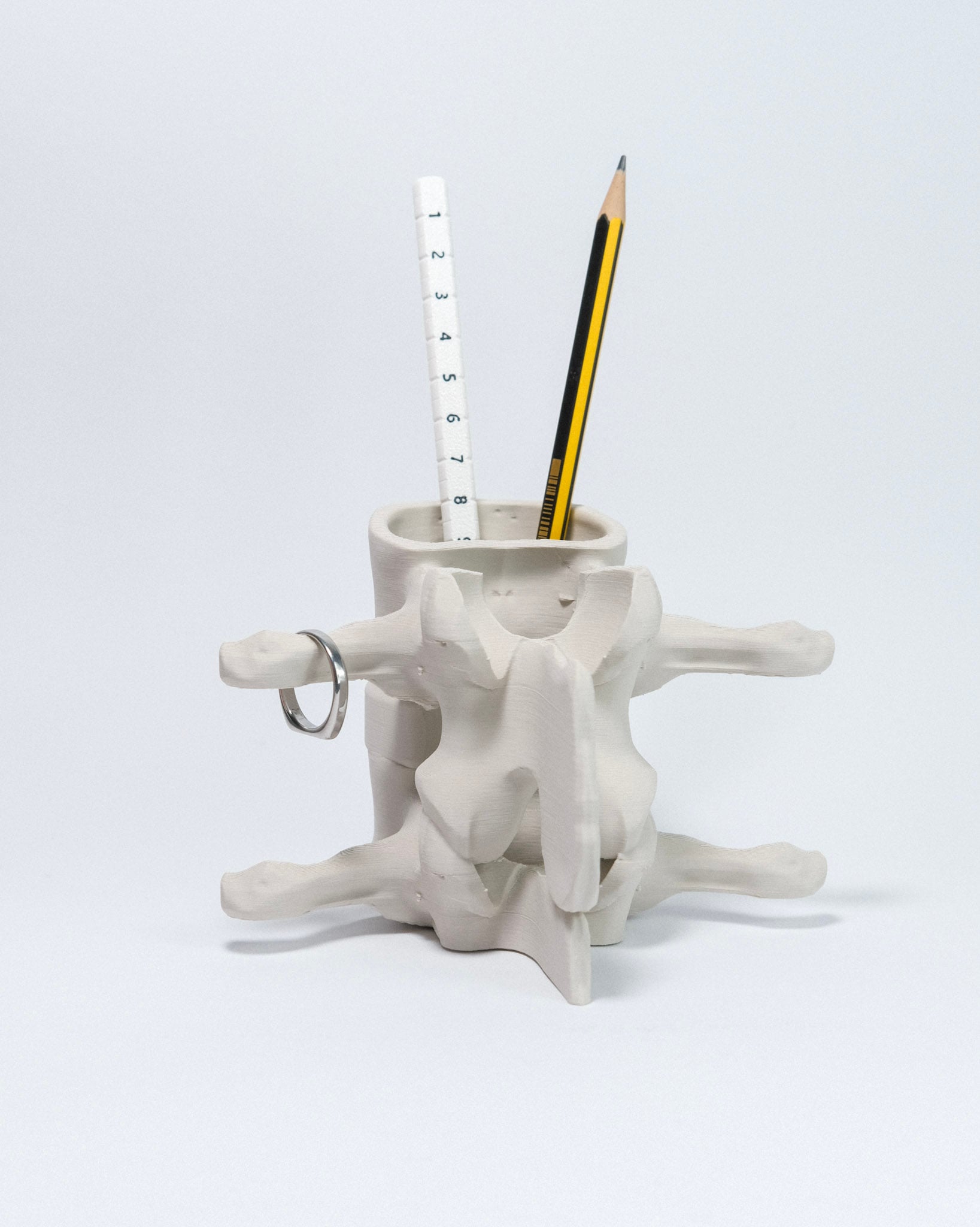 Vertebra - Pen Organizer 3d model
