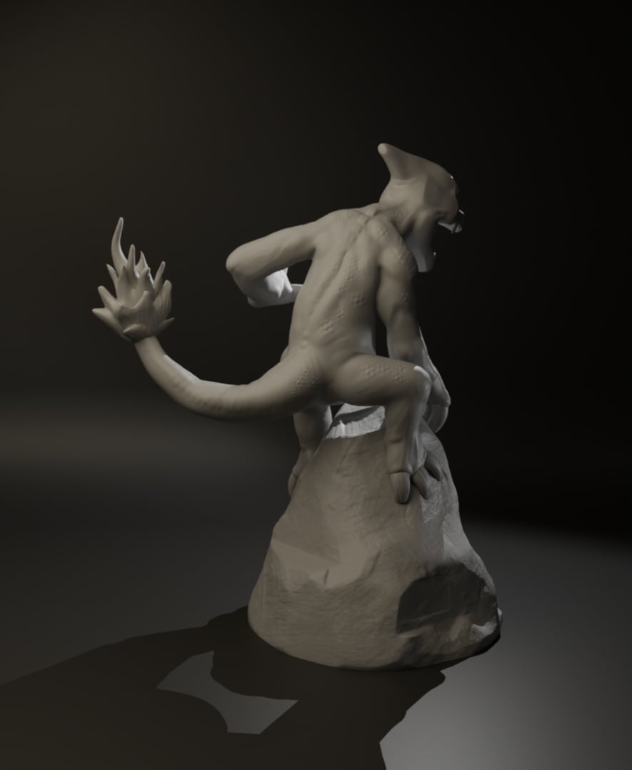 Charmeleon 3d model