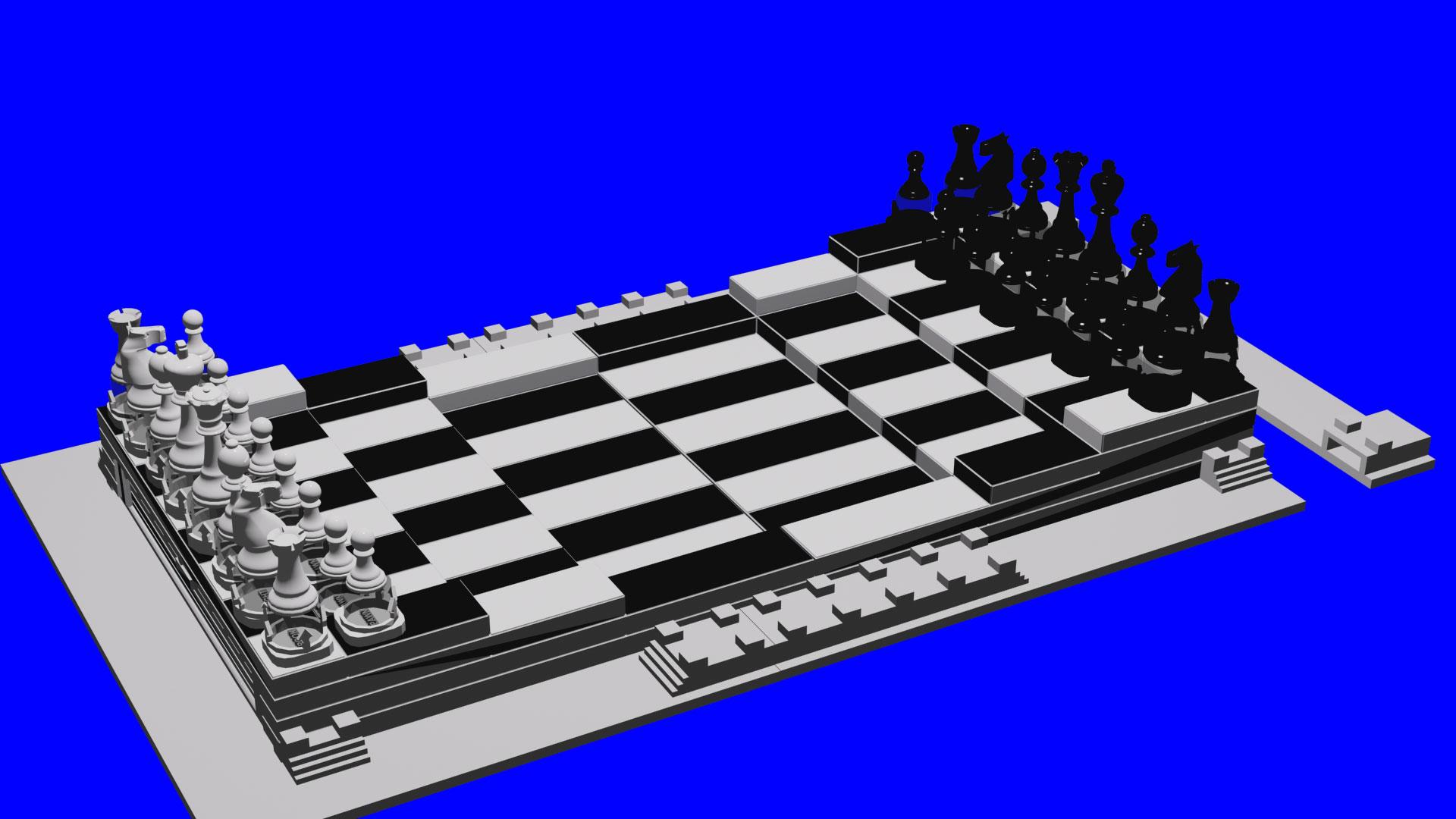 Gothic Chess 3d model