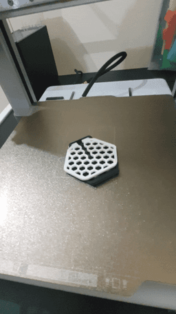 Honeycomb mobile stand 3d model