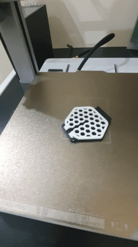 Honeycomb mobile stand 3d model