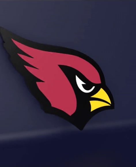 Arizona Cardinals - LED strip compatible 3d model