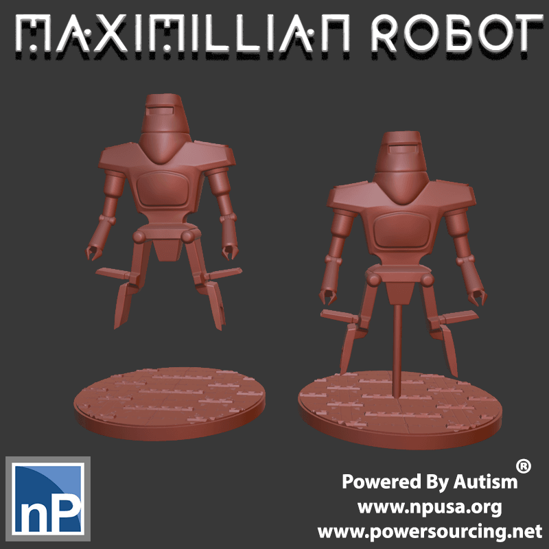 Maximillian Robot 3d model