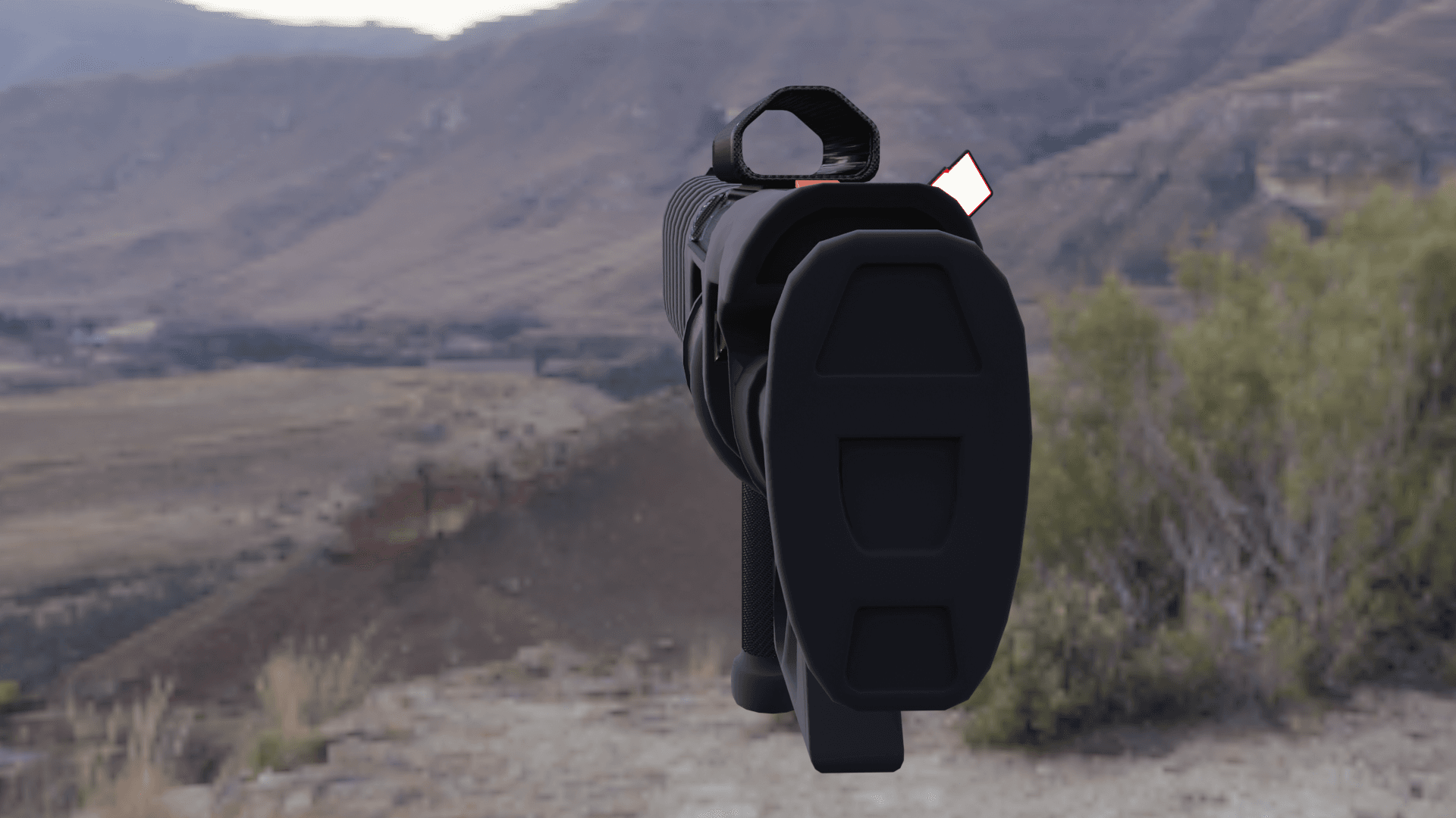 Pulse laser repeater 3d model