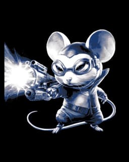 Rod the shadow - Sneaker of the shadows and seer of All 3d model