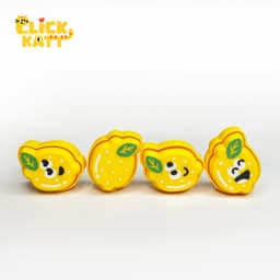 Lemon - Clicker Fidget Toy Keychain 3d model