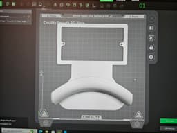 double socket headset holder.stl 3d model