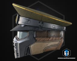 HD2 Commandant Helmet - 3D Print Files 3d model