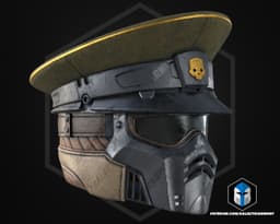 HD2 Commandant Helmet - 3D Print Files 3d model