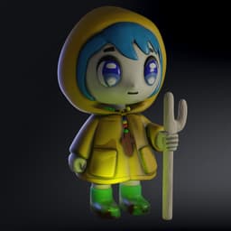 Luce The Vatican Mascot, Lux The lightsworn + / 3MF Multicolor Files For AMS included ) 3d model