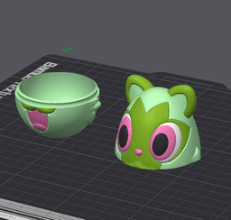 Sprigatito Easter Egg - Pokemon 3d model