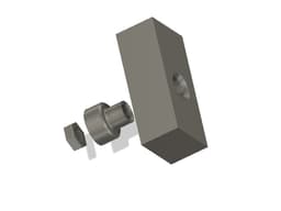 Insert plateau RS-CNC32 3d model
