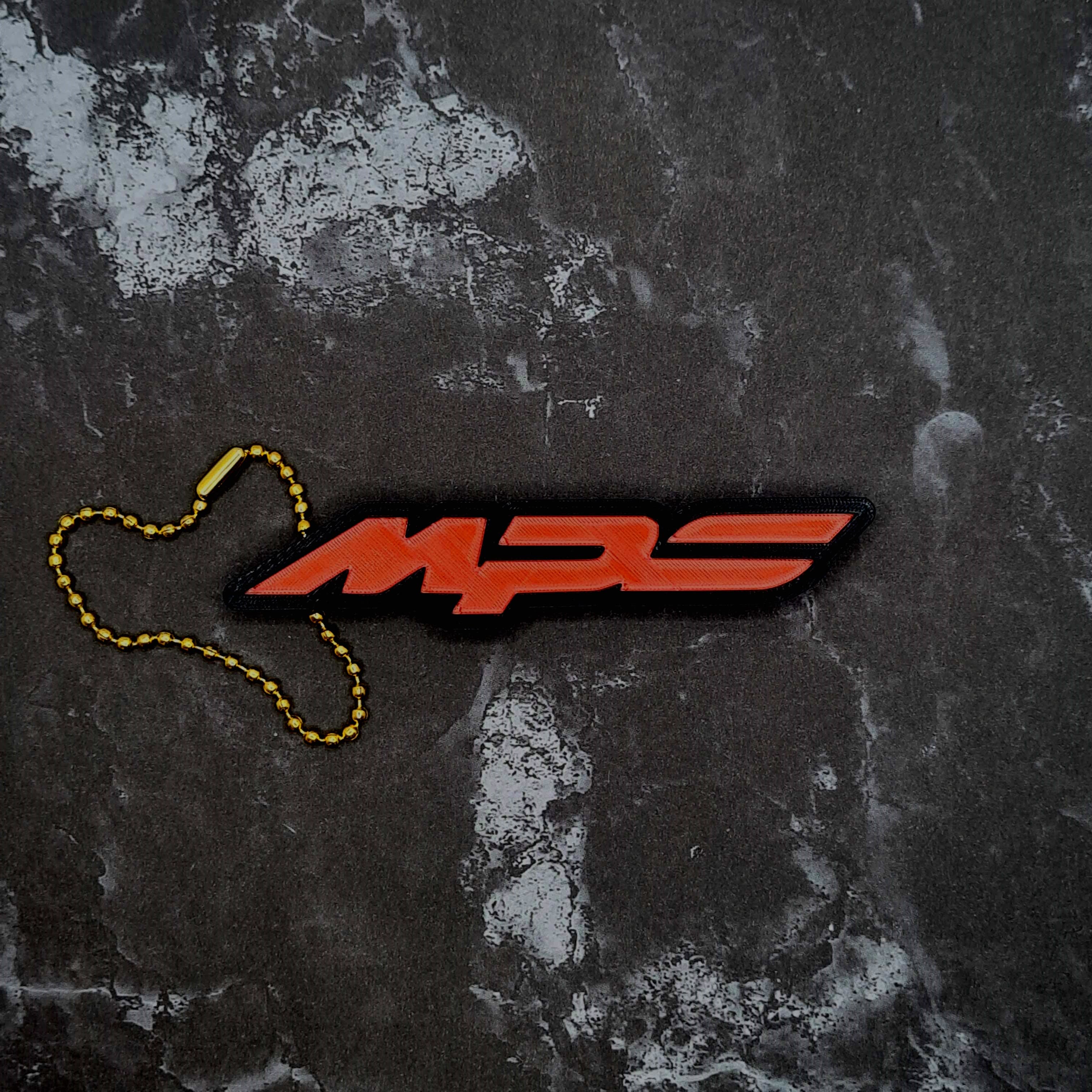 MPS Keychain (reverse) 3d model