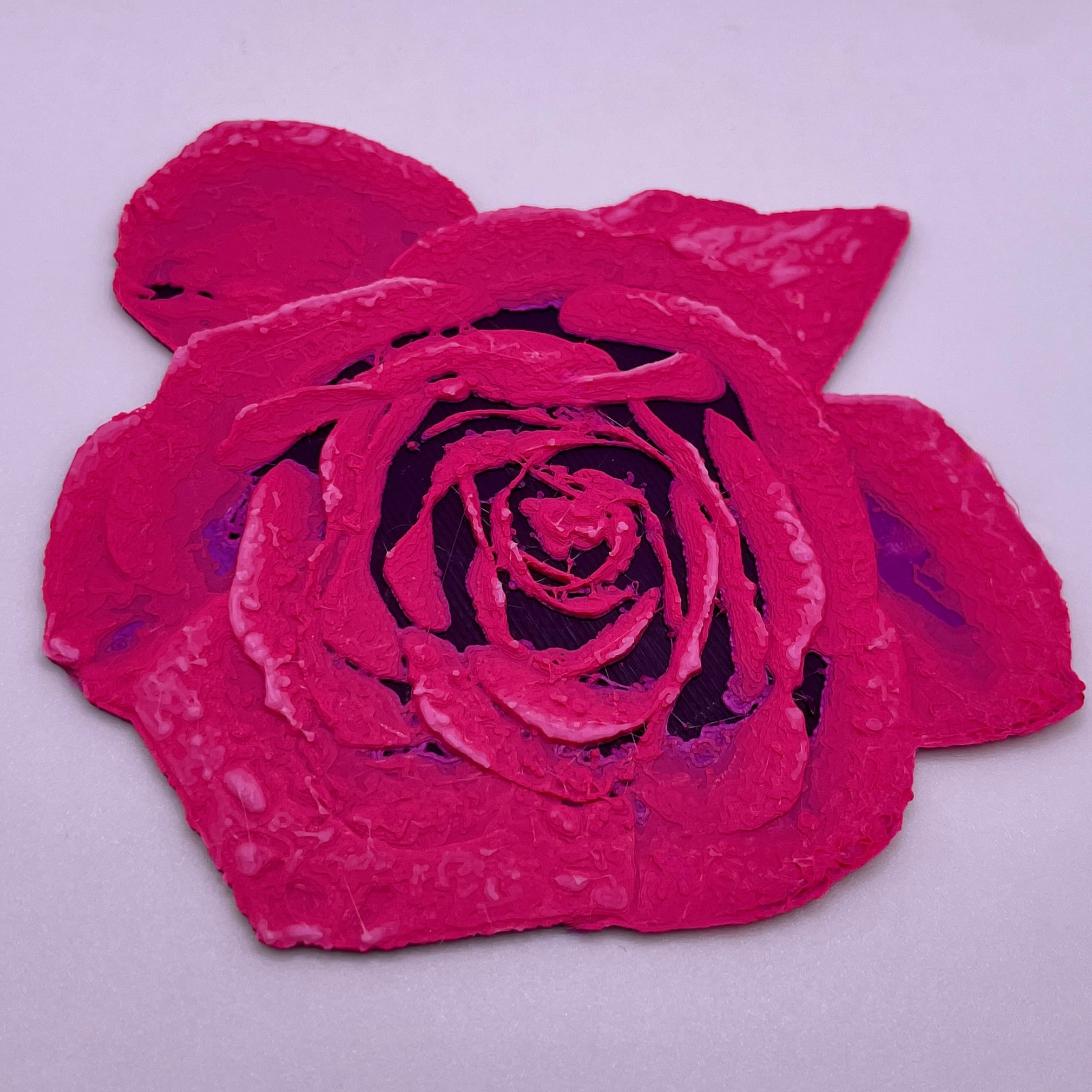 HueForge Rose 3d model