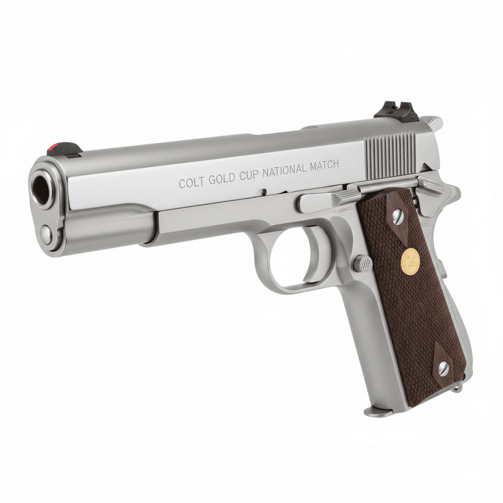 Colt Gold Cup Competition Handgun 3d model