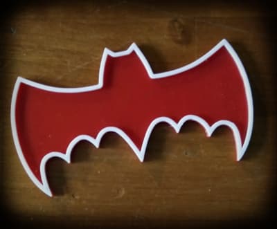 1966 Batmobile Symbols 3d model