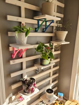 Hanging shelf wall bracket 3d model