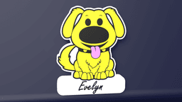 Dug the Dog - LED Strip compatible 3d model