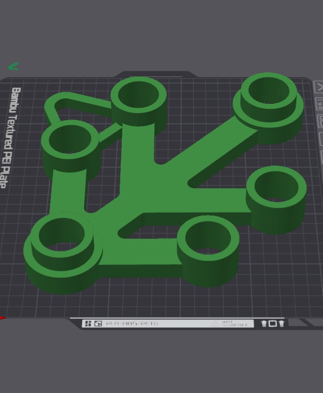 Christmas Wreath Base 3d model