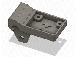 Anycubic Kobra Neo ADXL345 X-axis mount 3d model