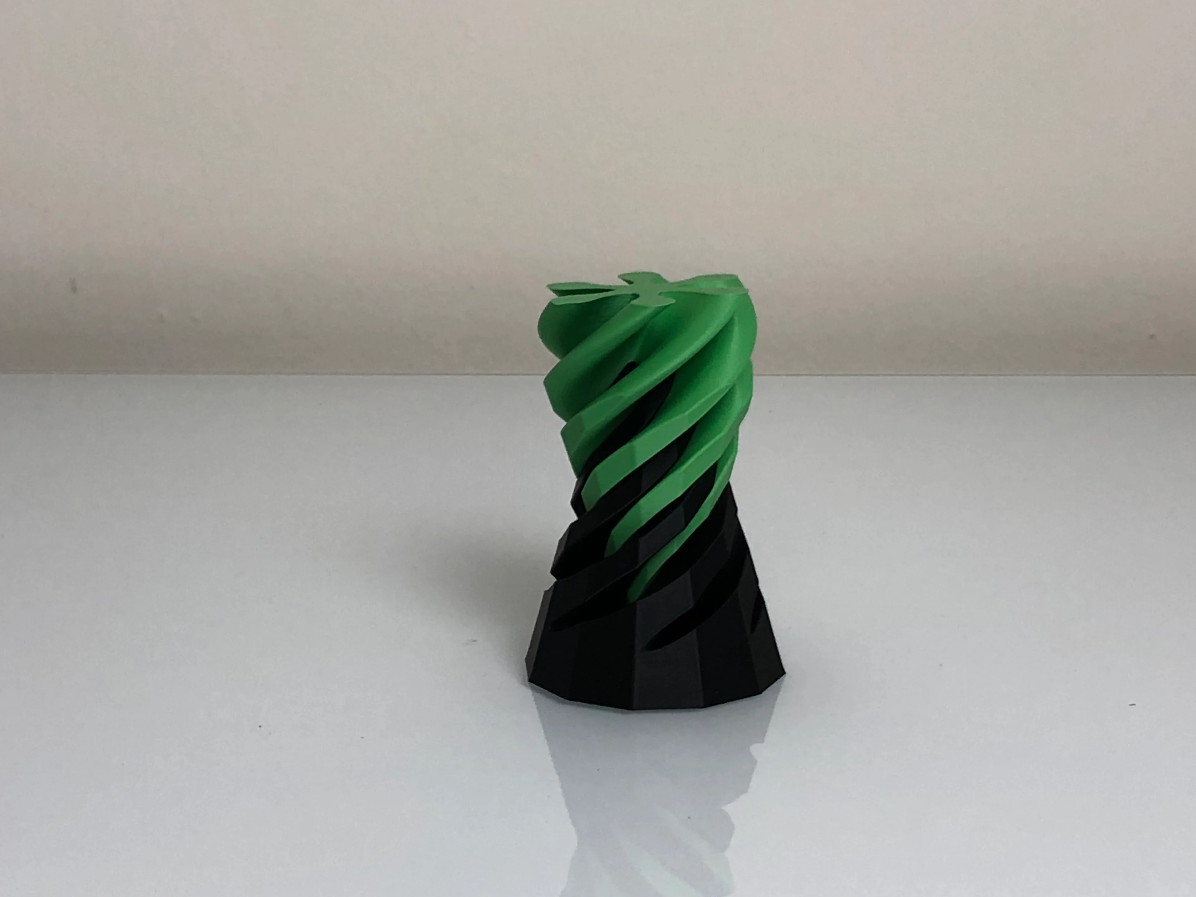 Dodecagonal Pyramid Passthrough Spiral Fidget Toy 3d model