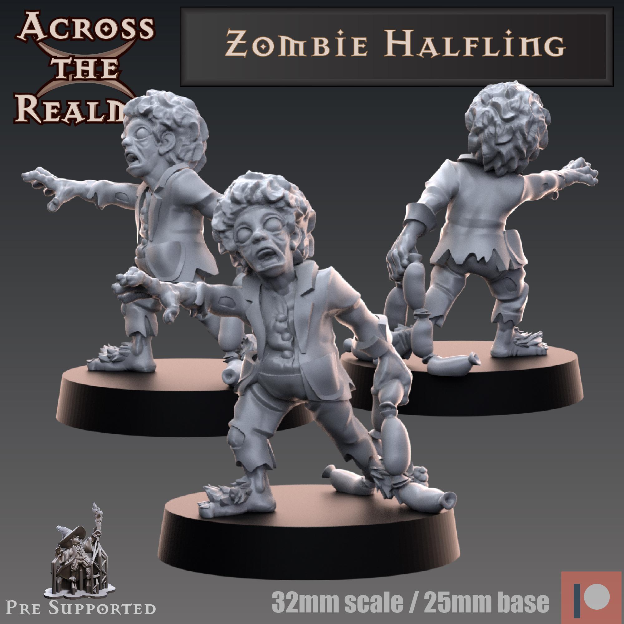 Halfling Zombie.stl 3d model