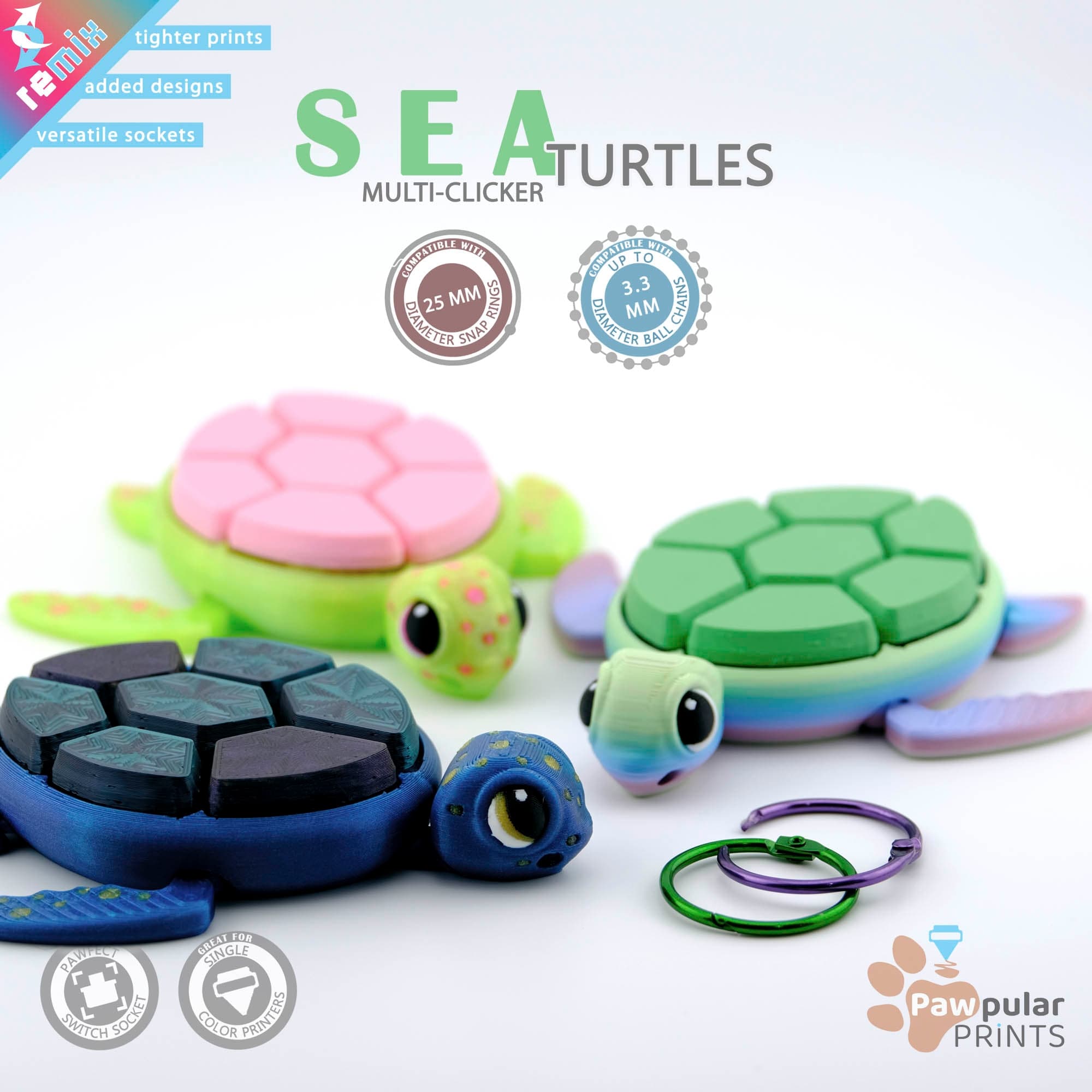 Sea Turtle Clicker 3d model