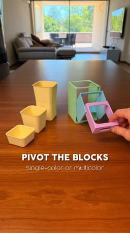 PIVOT ORGANIZER | THE SATISFYING PEN HOLDER 3d model