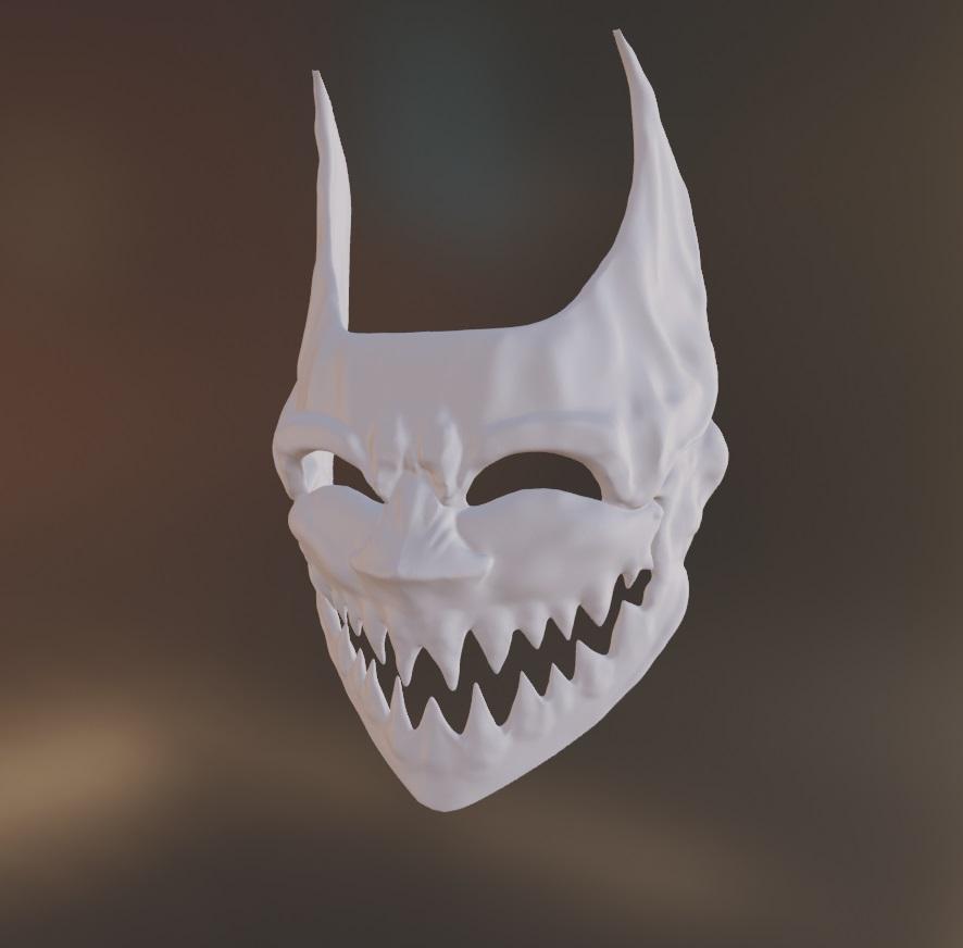 Evil mask 3d model