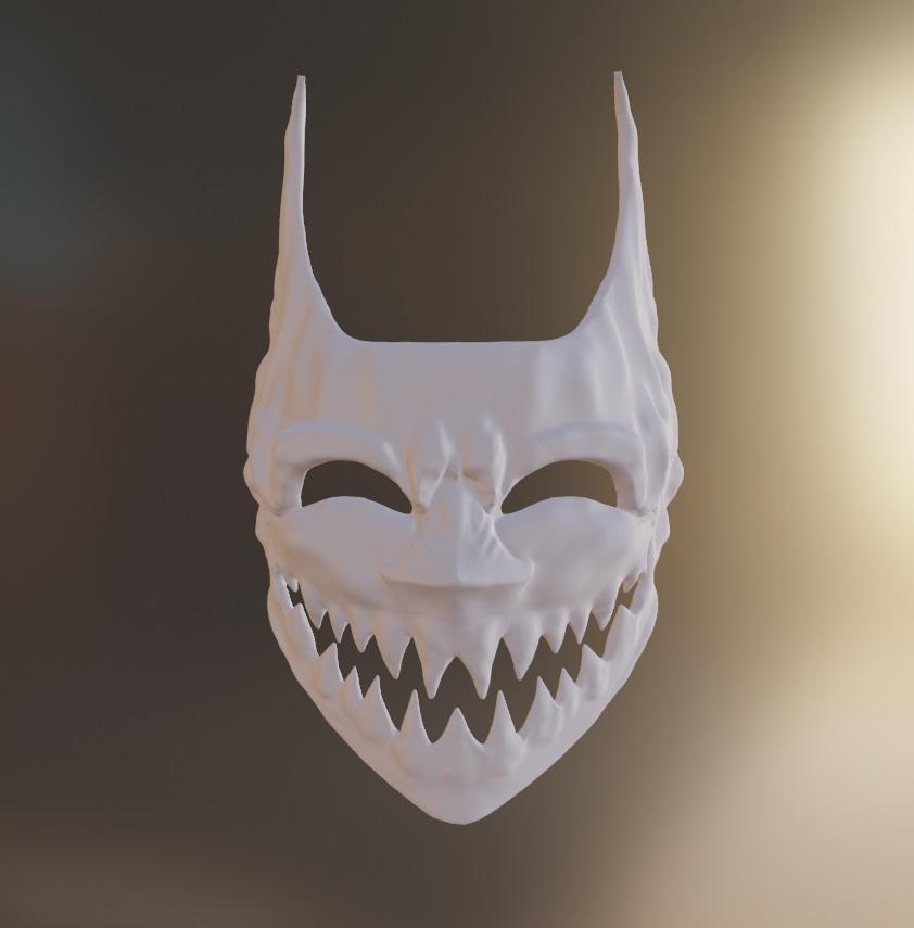 Evil mask 3d model