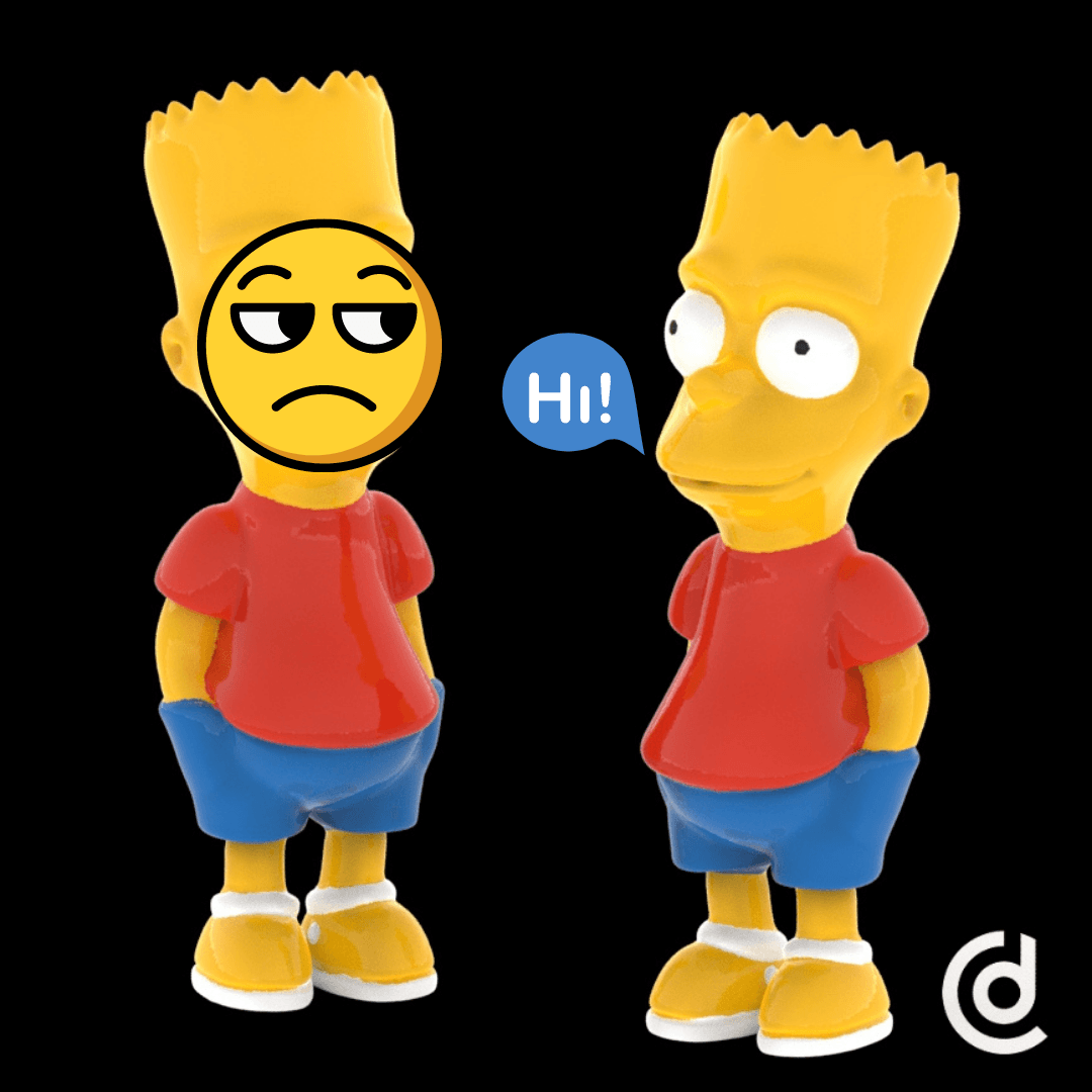Bart Simpson.stl 3d model