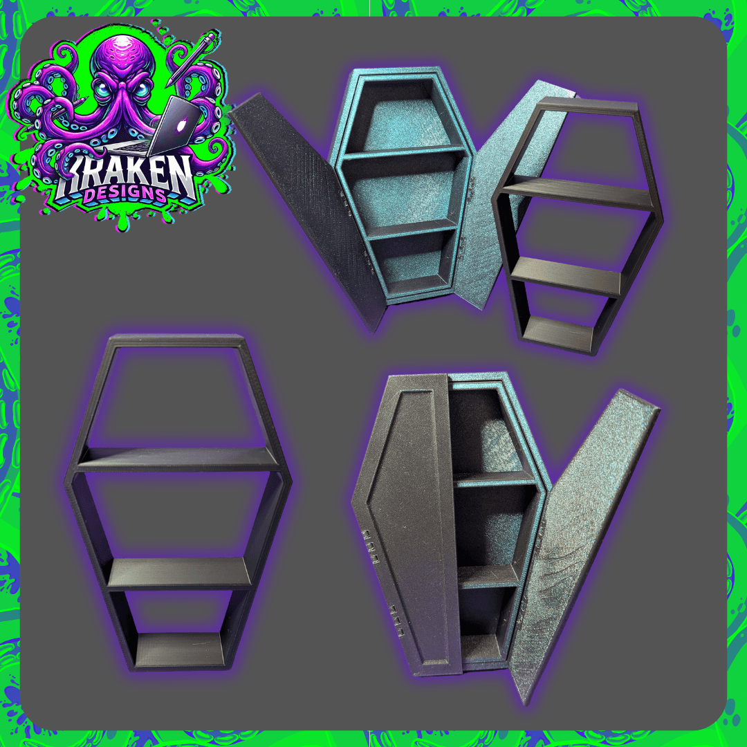 Coffin Cabinet 3d model