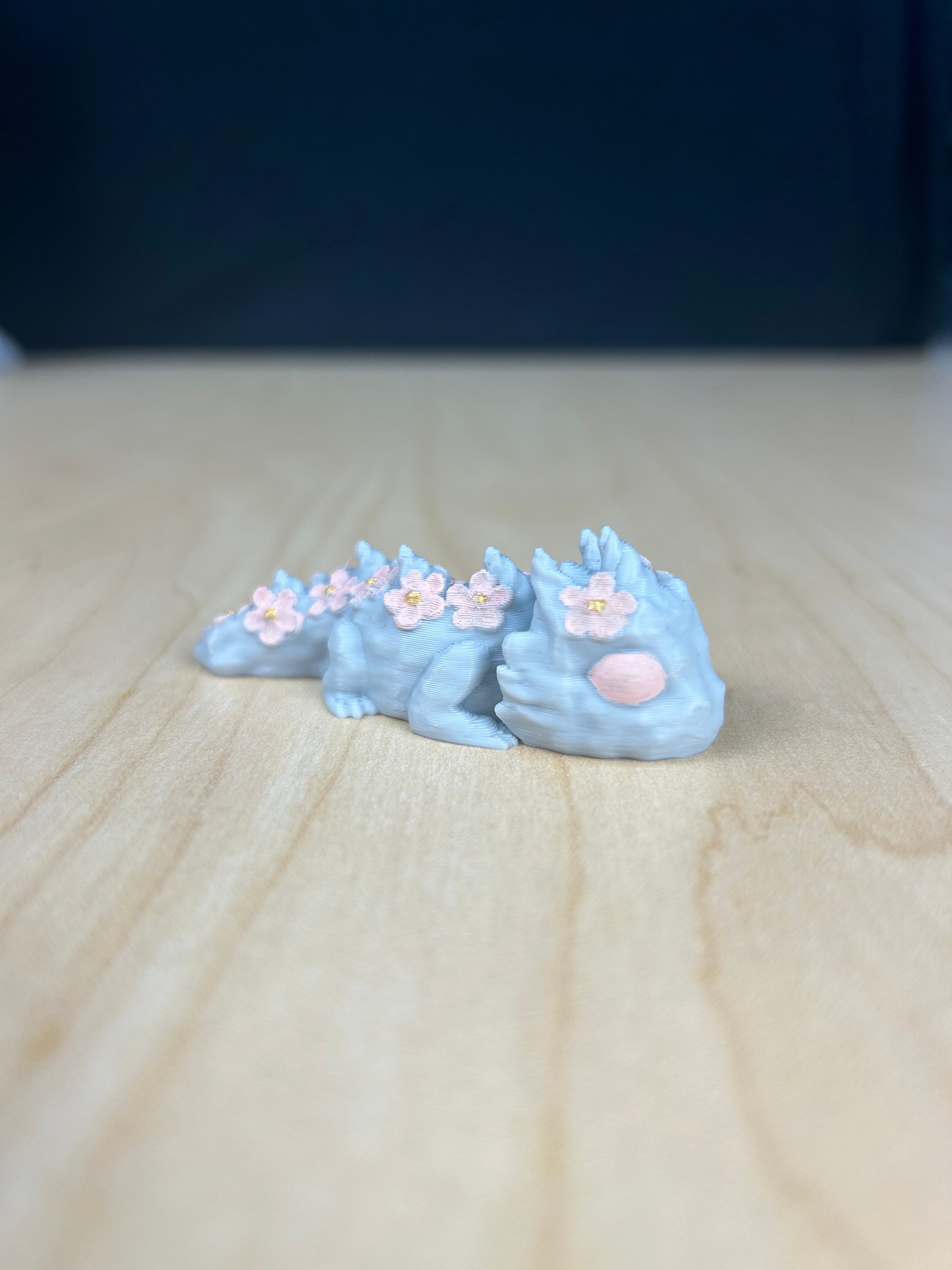 Baby Blossom Dragon Fidget 3d model