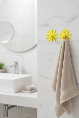 Multi-Purpose Wall Hook – Bathroom, Kitchen & Door Back Hangers – 3D Printable STL Files 3d model