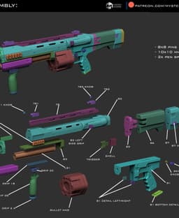 CQS48 Bulldog 3d model