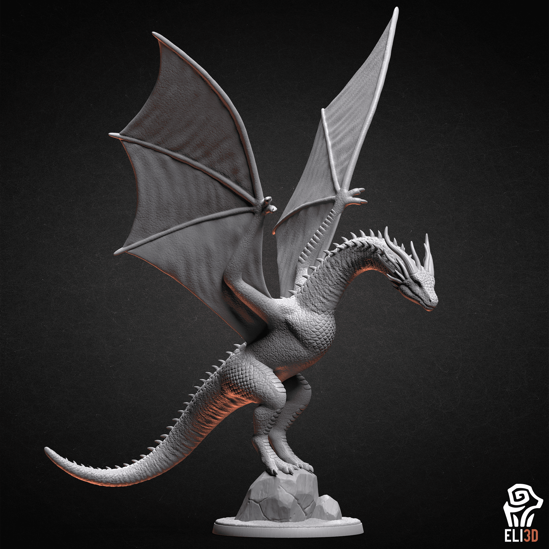 Dragons 3d model
