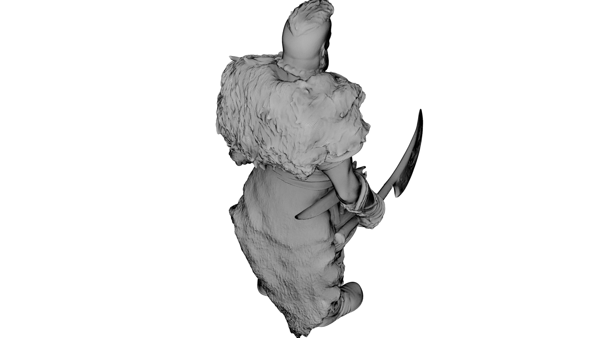 Viking Berserker 3d model