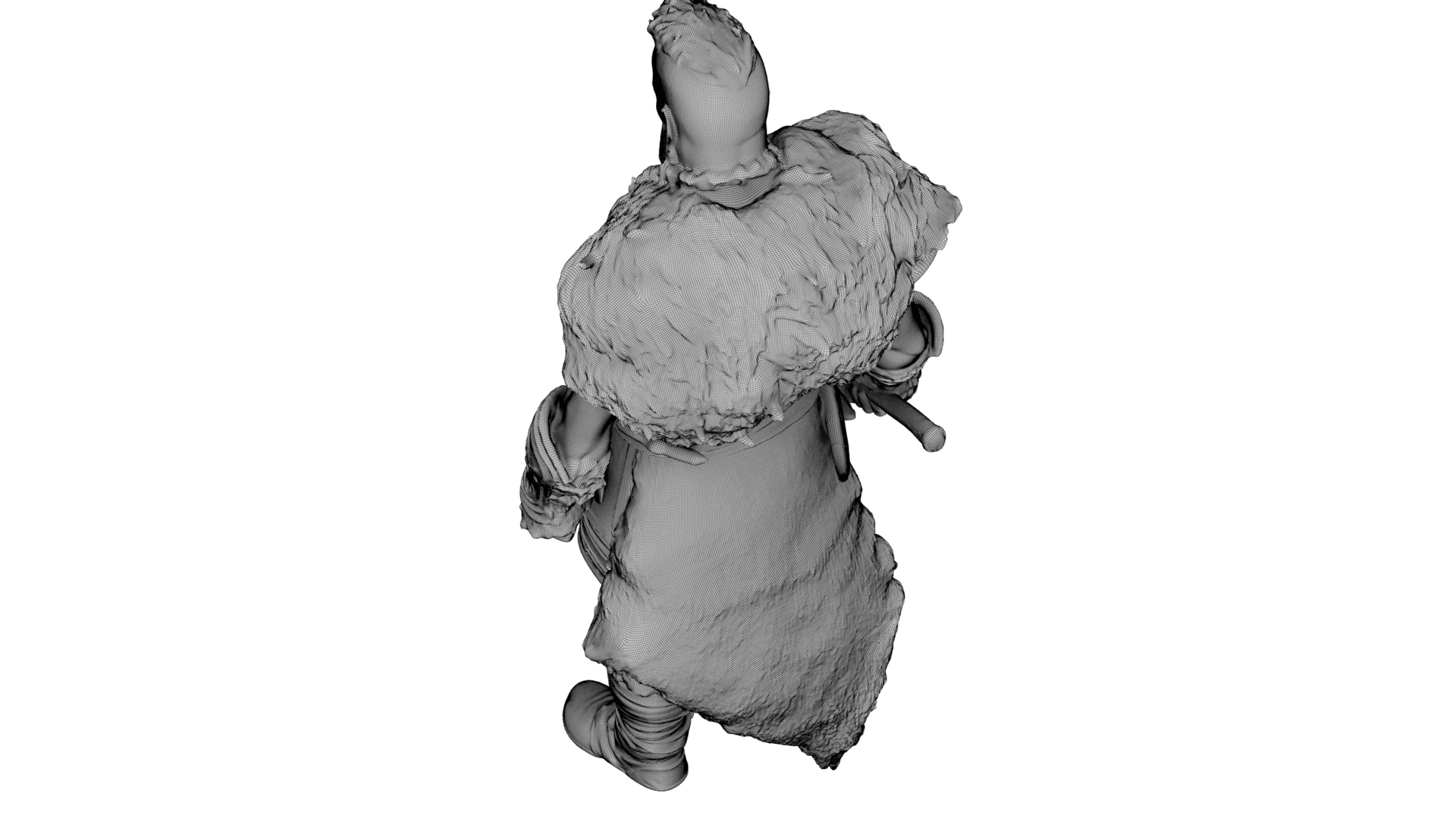 Viking Berserker 3d model