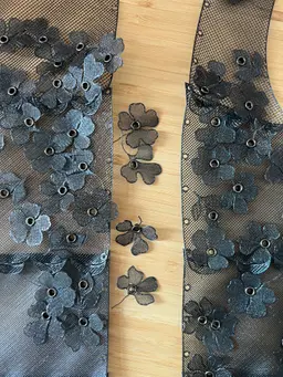Floral Top – Modular 3D-Printed Fashion 3d model