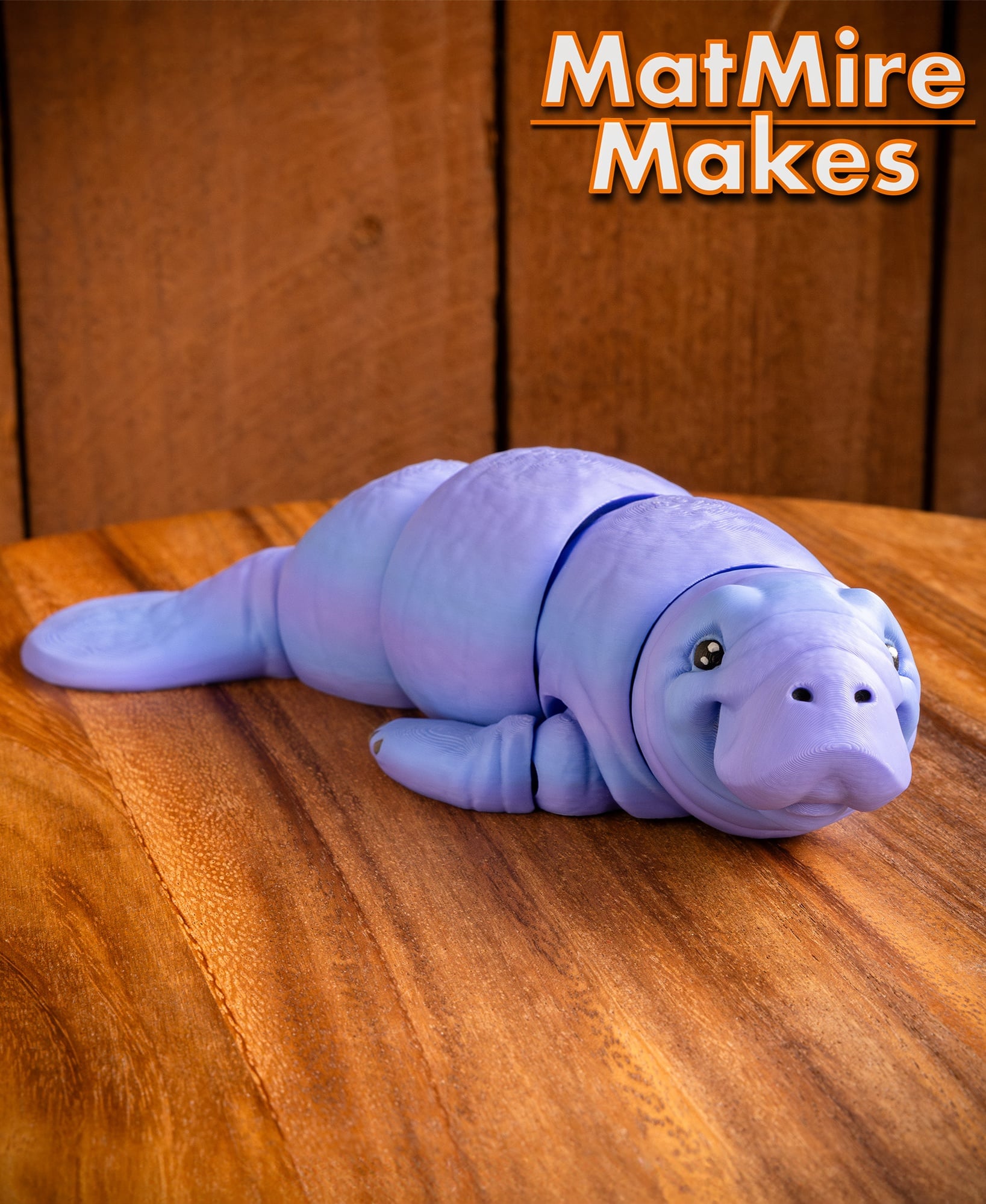Manatee - Articulated Figure 3d model