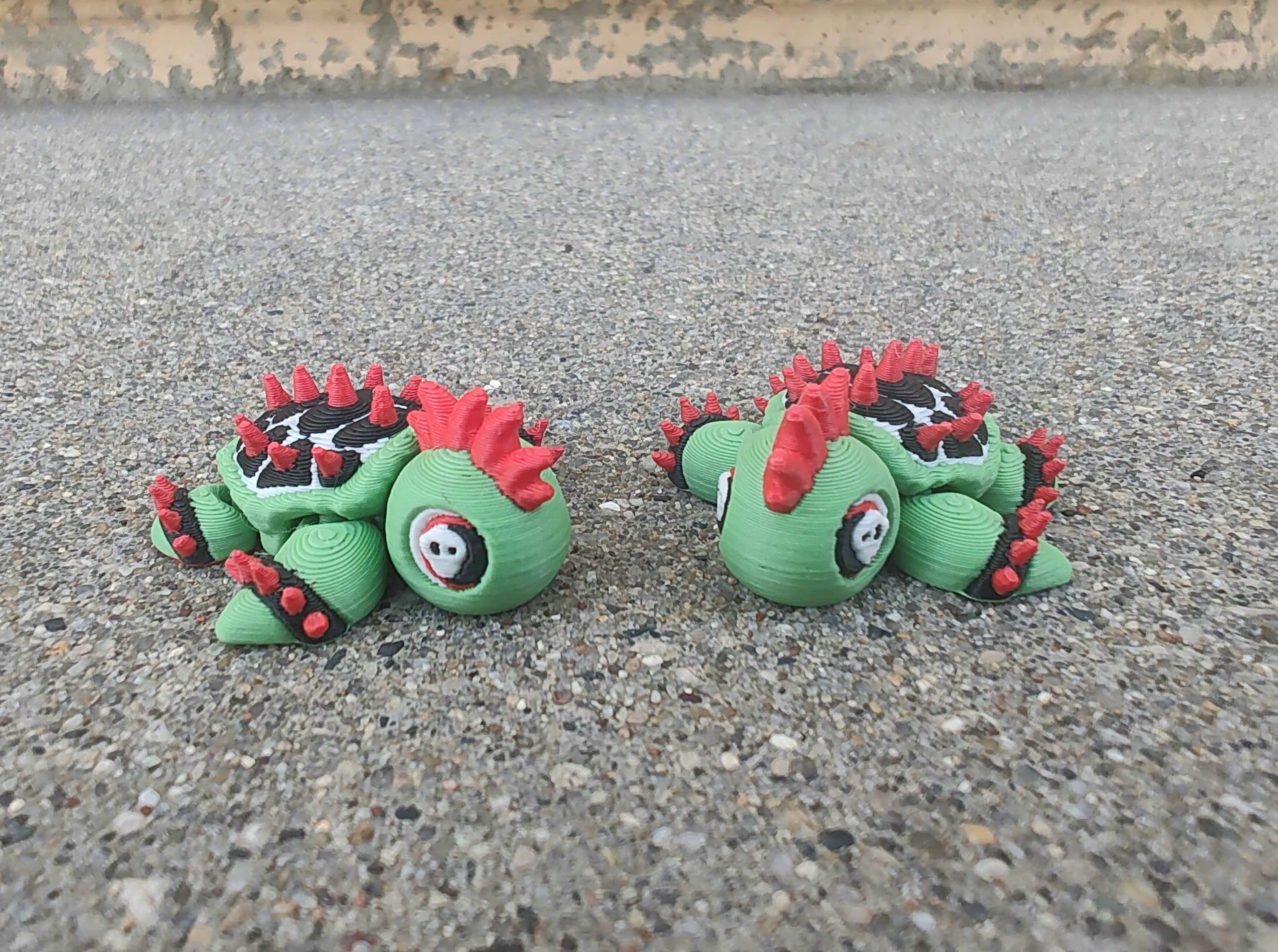 Punk Turtle 3d model