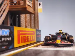 Melbourne Formula 1 Racetrack Diorama for Hot Wheels and 1:64 Diecast Cars & Figure 3d model