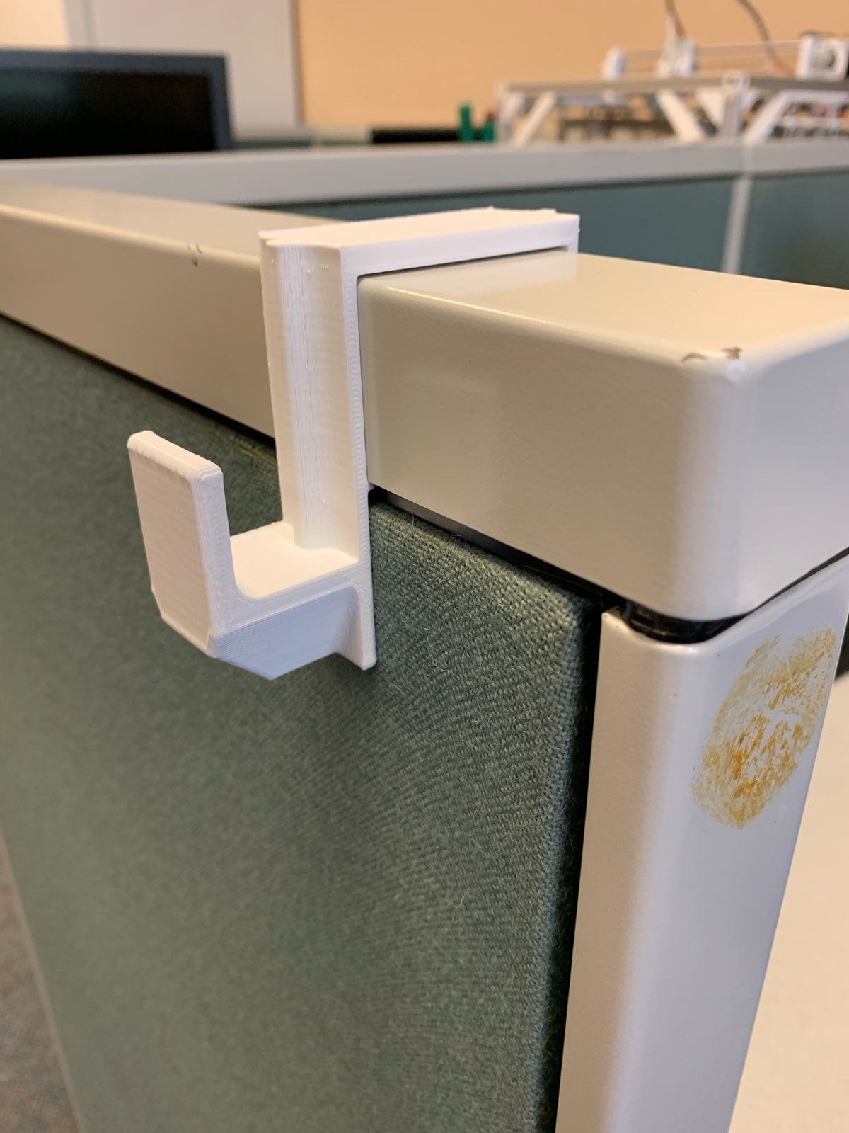 Cubical Partition Hook ModelNo 00 3d model