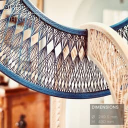 ORB | String Art Pendant Light E27 & E26 fast print 3d model